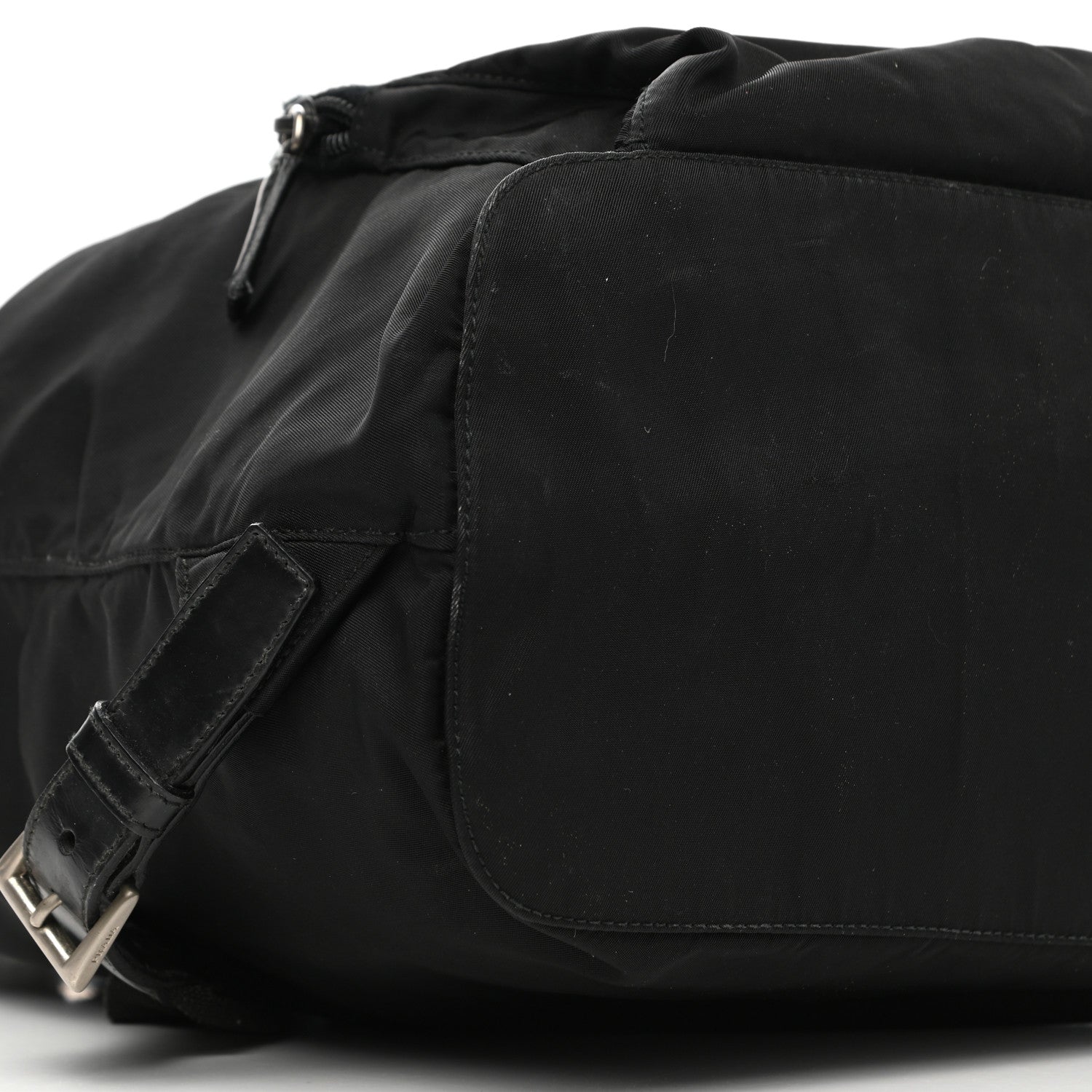 Prada Tessuto Nylon Vela Medium Backpack Black 8 of 12
