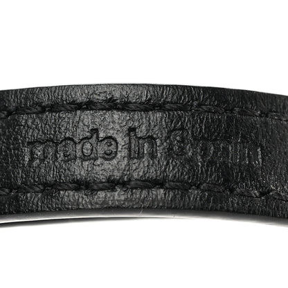 Louis Vuitton Calfskin Gram Bracelet Black 6 of 9