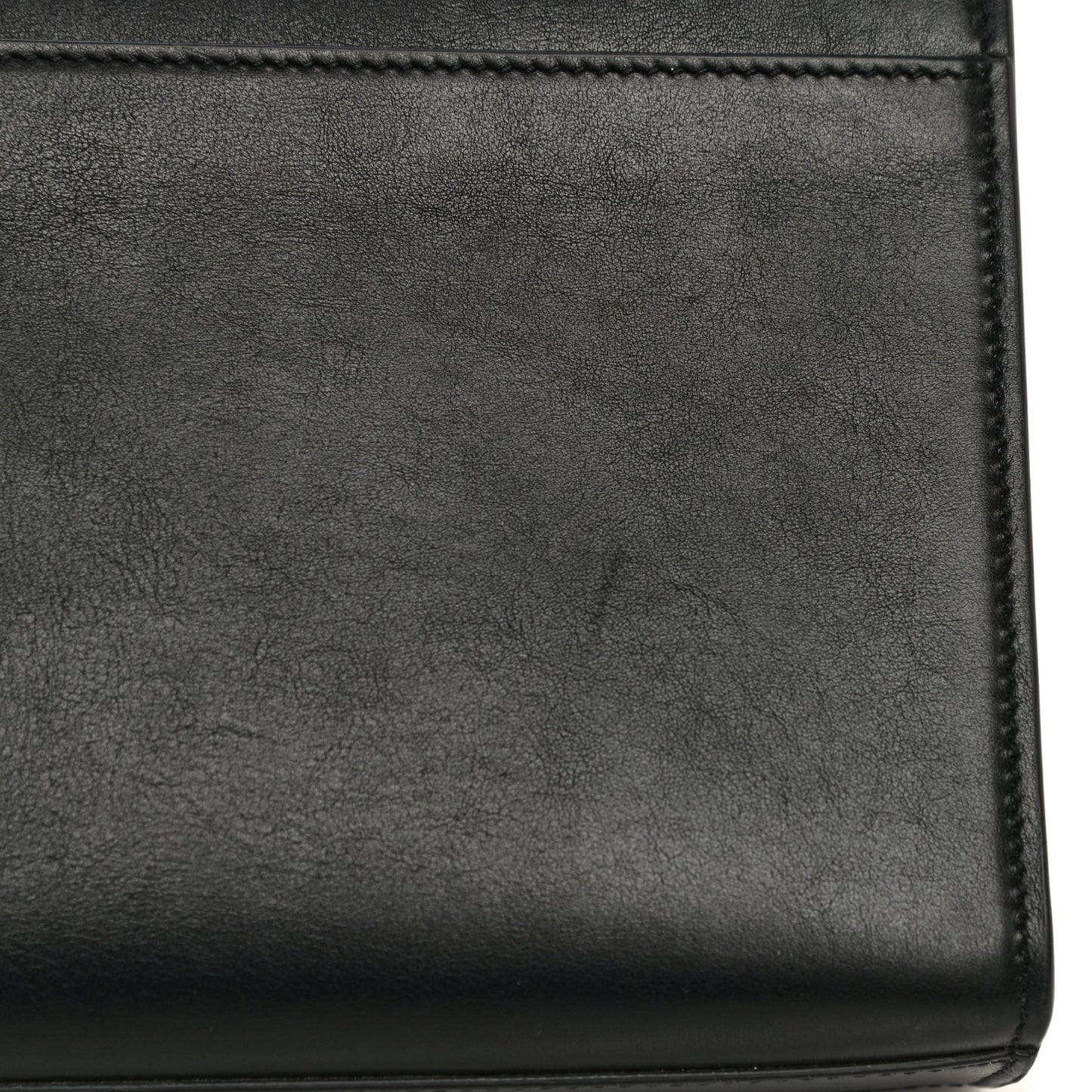Calfskin Rock Star Patchwork Medium Monogram Kate Satchel Black