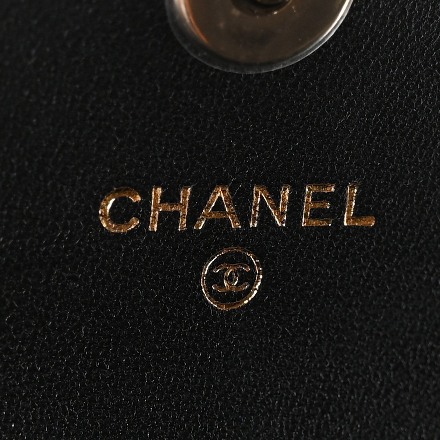 Chanel Lambskin Quilted Pearl Top Handle Clutch With Chain Black 5 of 11