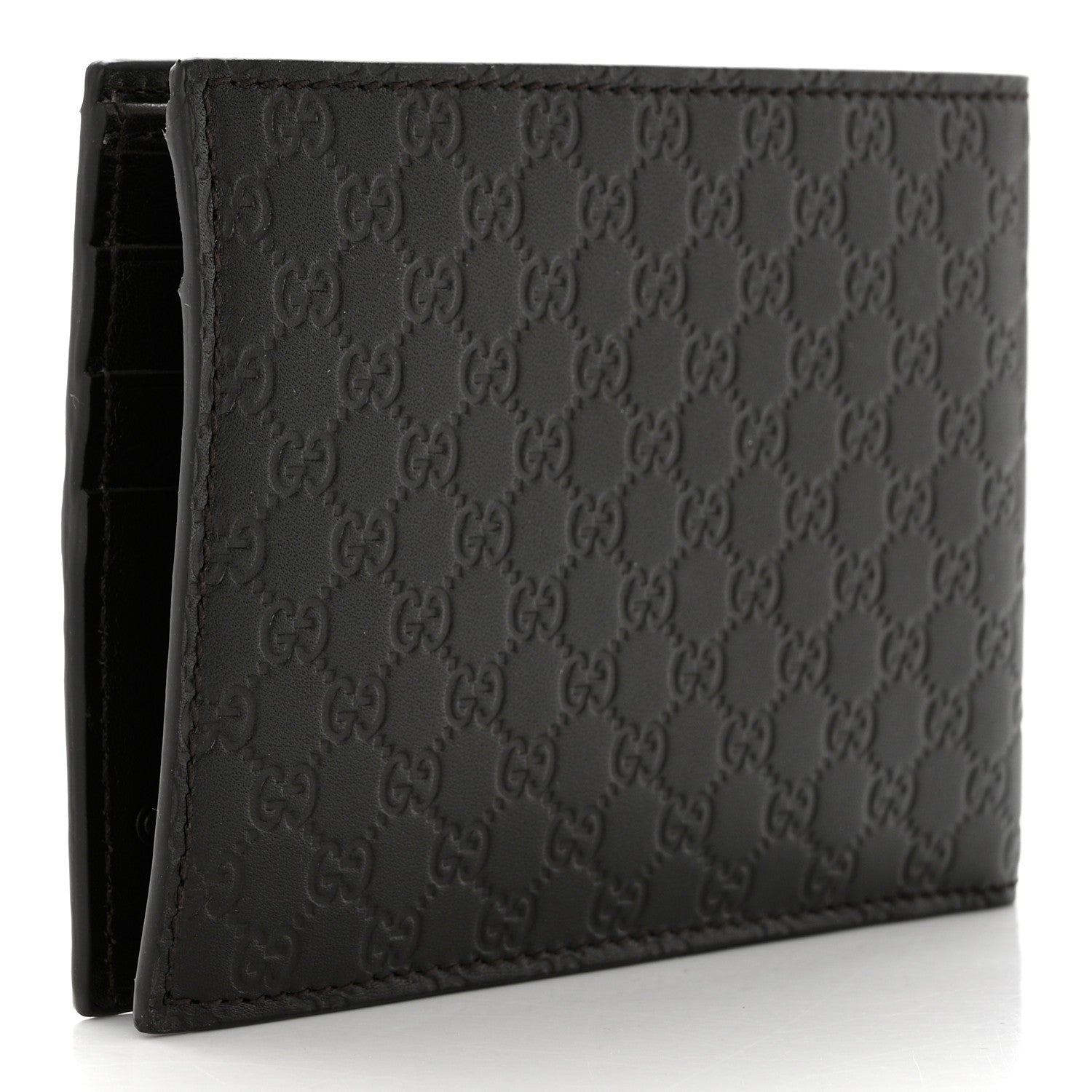 Gucci Microguccissima Bi-Fold Wallet Testa di Moro 3 of 8