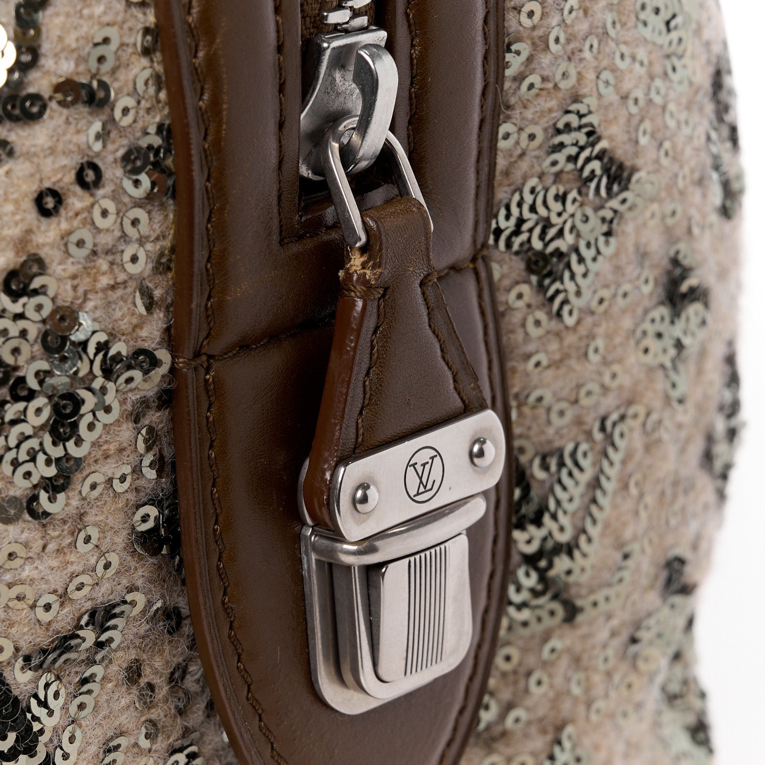 Louis Vuitton Sequin Monogram Sunshine Express Speedy Kaki 11 of 17