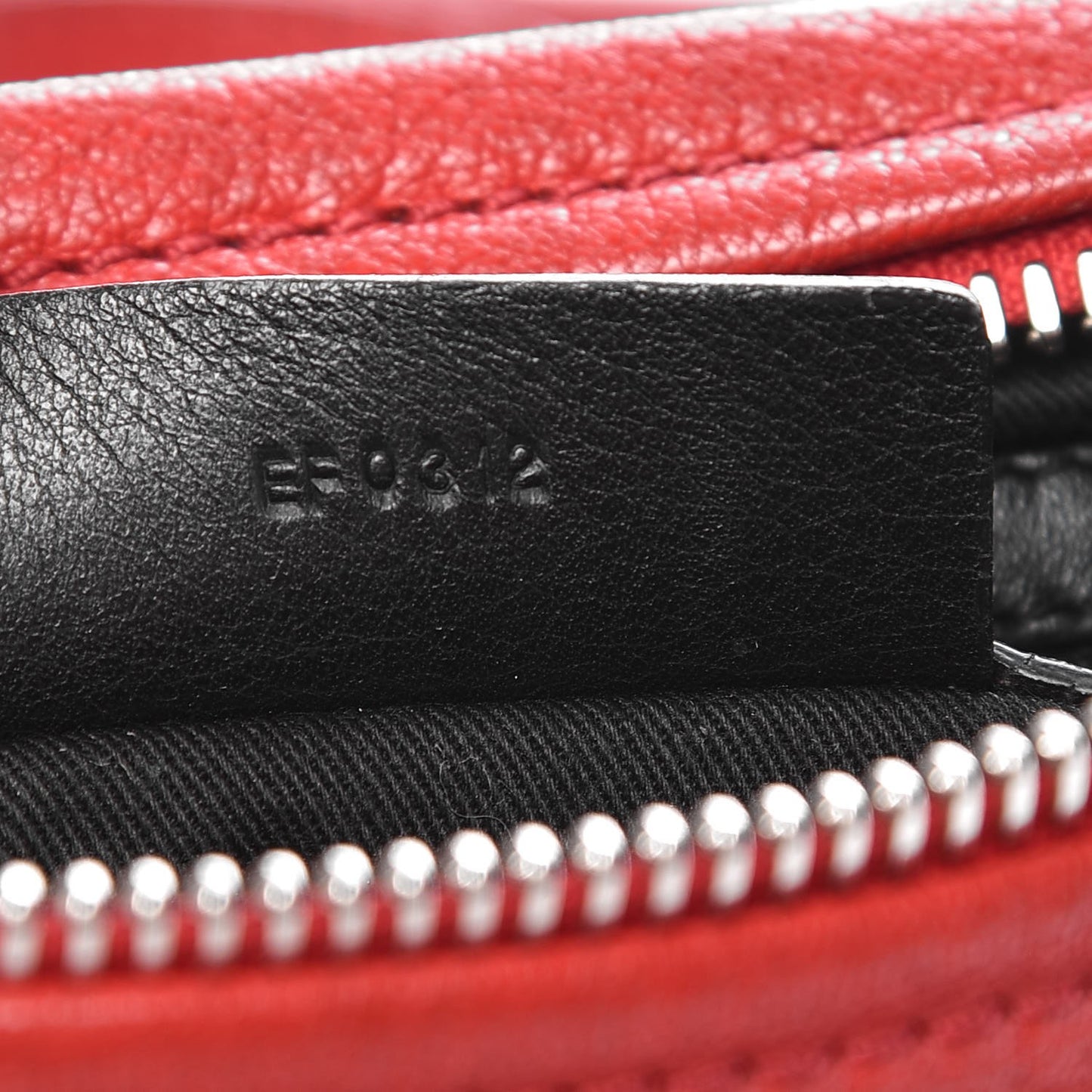 Sugar Goatskin Small Pandora Red