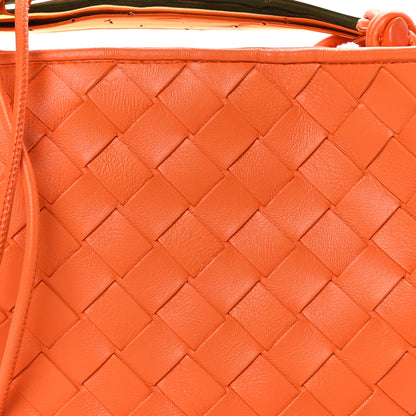 Bottega Veneta Nappa Intrecciato Mini Sardine Bag Papaya 7 of 10