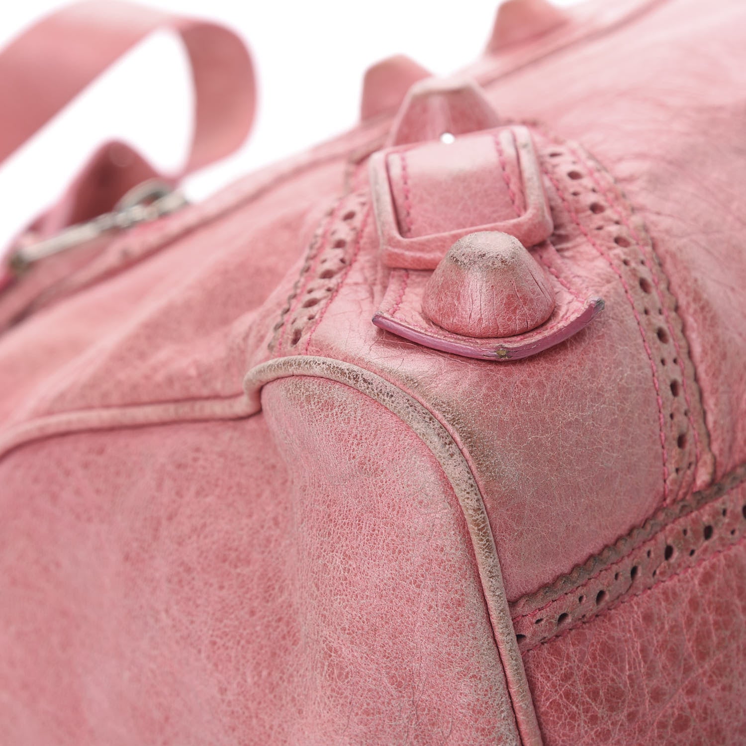 Balenciaga Agneau Giant Brogues Hardware Velo Grenadine 8 of 23