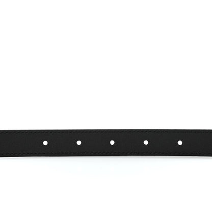 Gucci Calfskin Double G 20mm Belt 80 32 Black 4 of 5