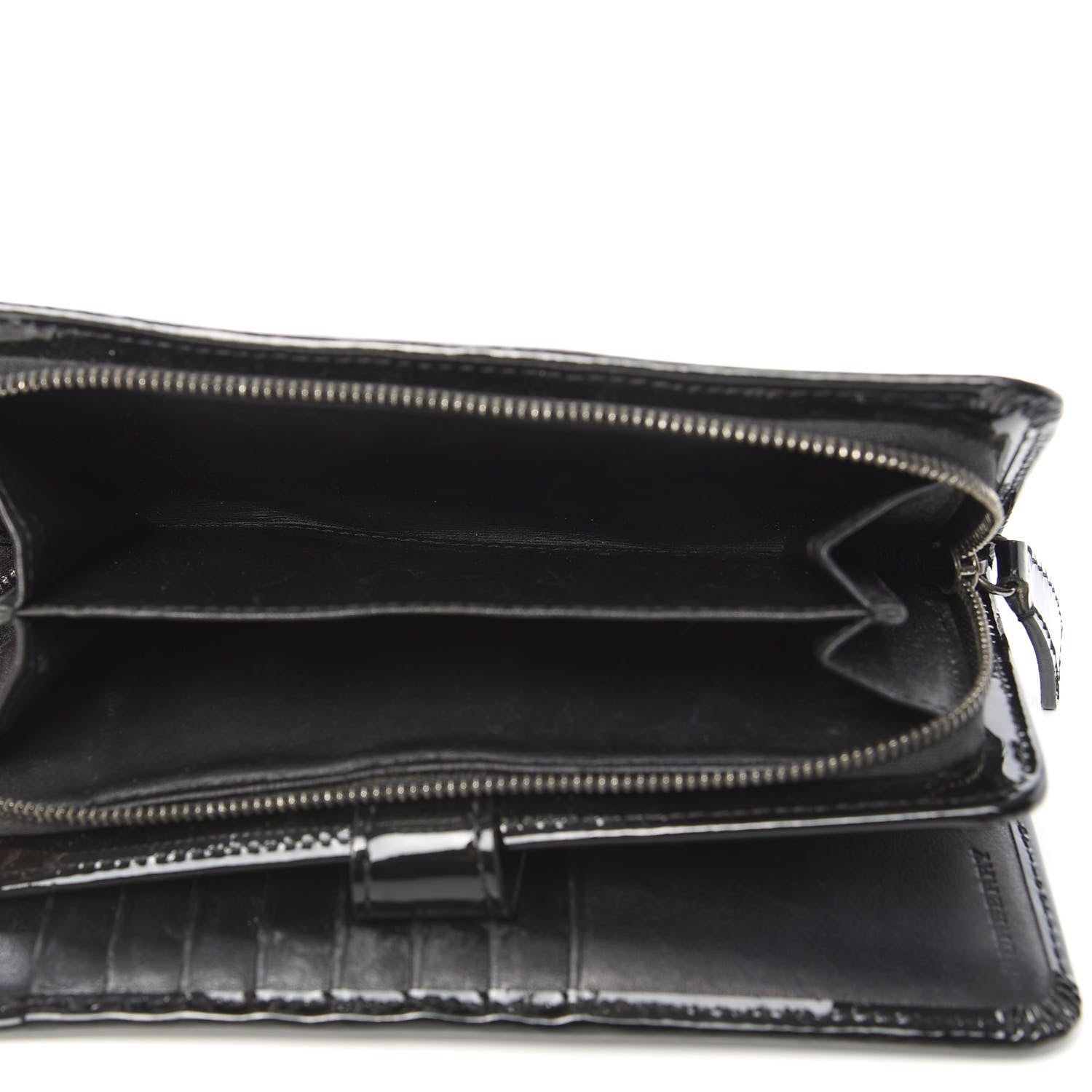 Burberry Supernova Check Constance Continental Wallet Black 6 of 11