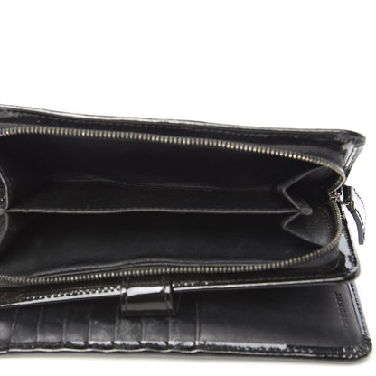 Burberry Supernova Check Constance Continental Wallet Black 6 of 11