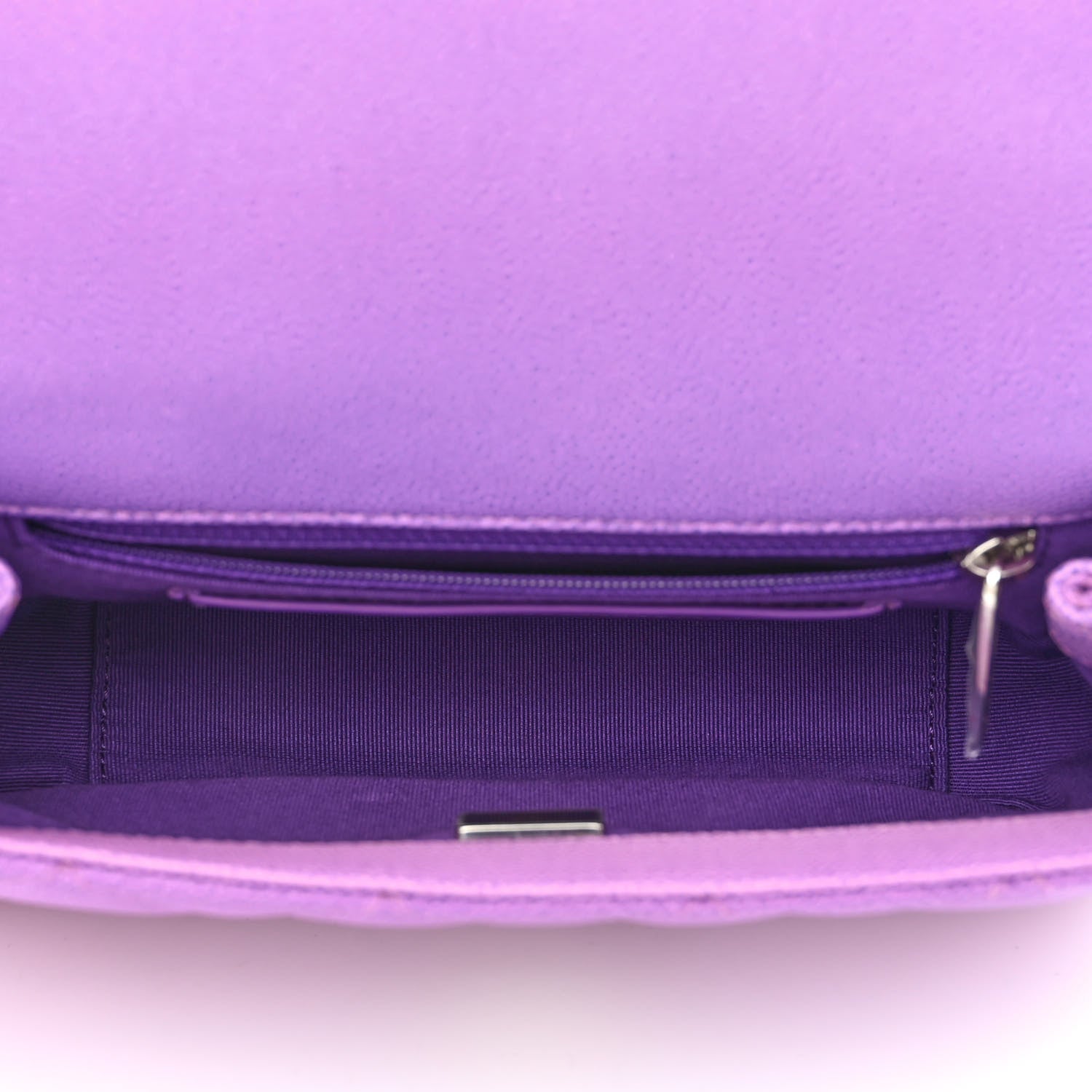 Chanel Shaded Caviar Quilted My Everything Small Flap Purple Light Purple 5 of 11