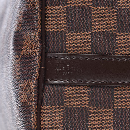 Louis Vuitton Damier Ebene Speedy Bandouliere 25 7 of 10