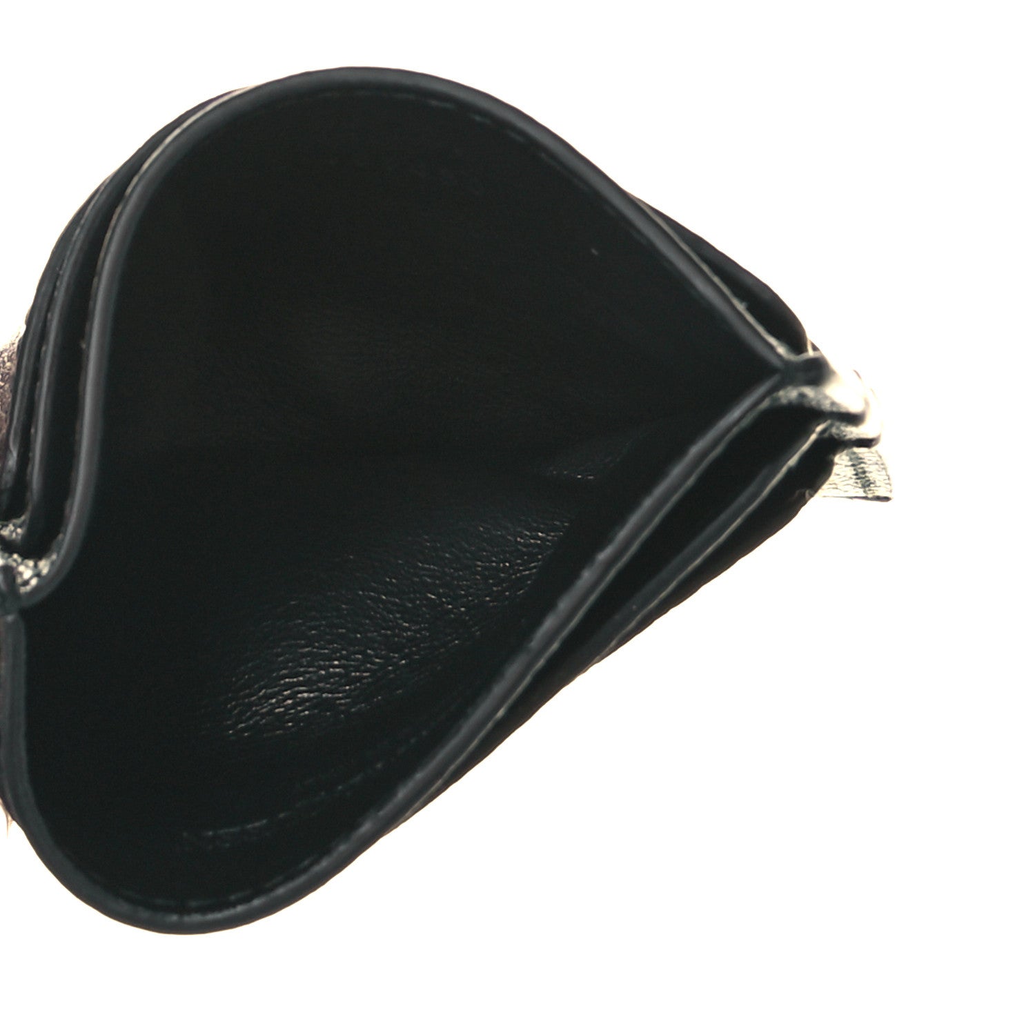 Alexander McQueen Calfskin Skull Card Holder Black 5 of 8