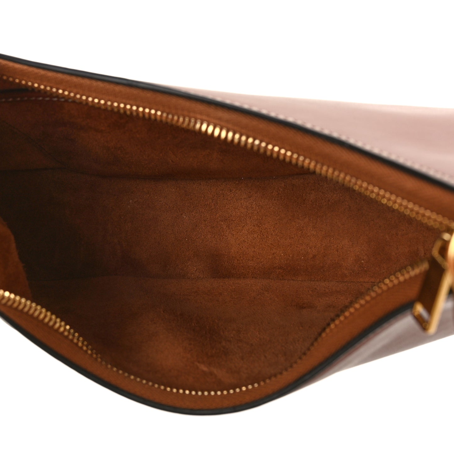 Smooth Calfskin Medium Strap Ava Shoulder Bag Tan