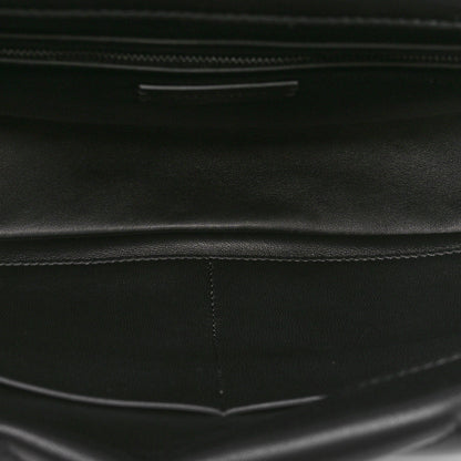 Valentino Garavani Nappa Monochrome Large Roman Stud Shoulder Bag Black 5 of 9