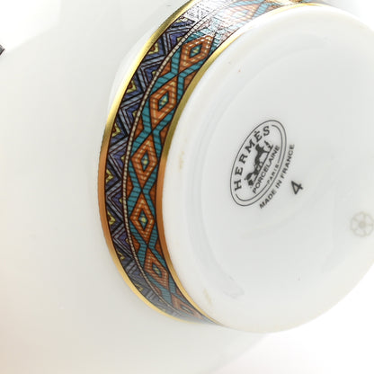 Hermes Porcelain Cheval d'Orient Tea Cup and Saucer Set of 2 9 of 10