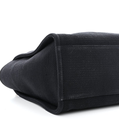 Chanel Mixed Fibers Small Deauville Tote Black 11 of 12