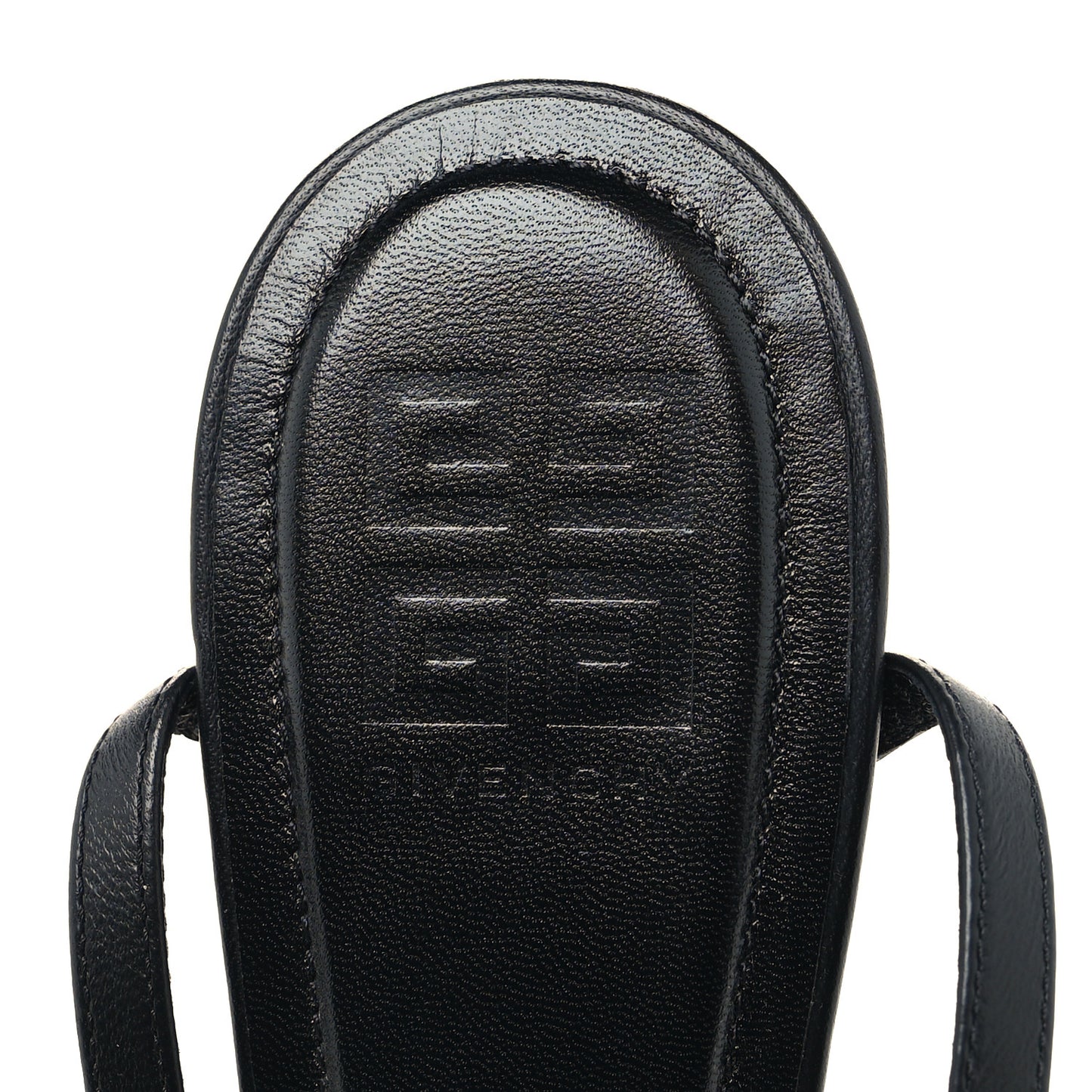 Smooth Nappa G Cube 105mm Sandals 40 Black