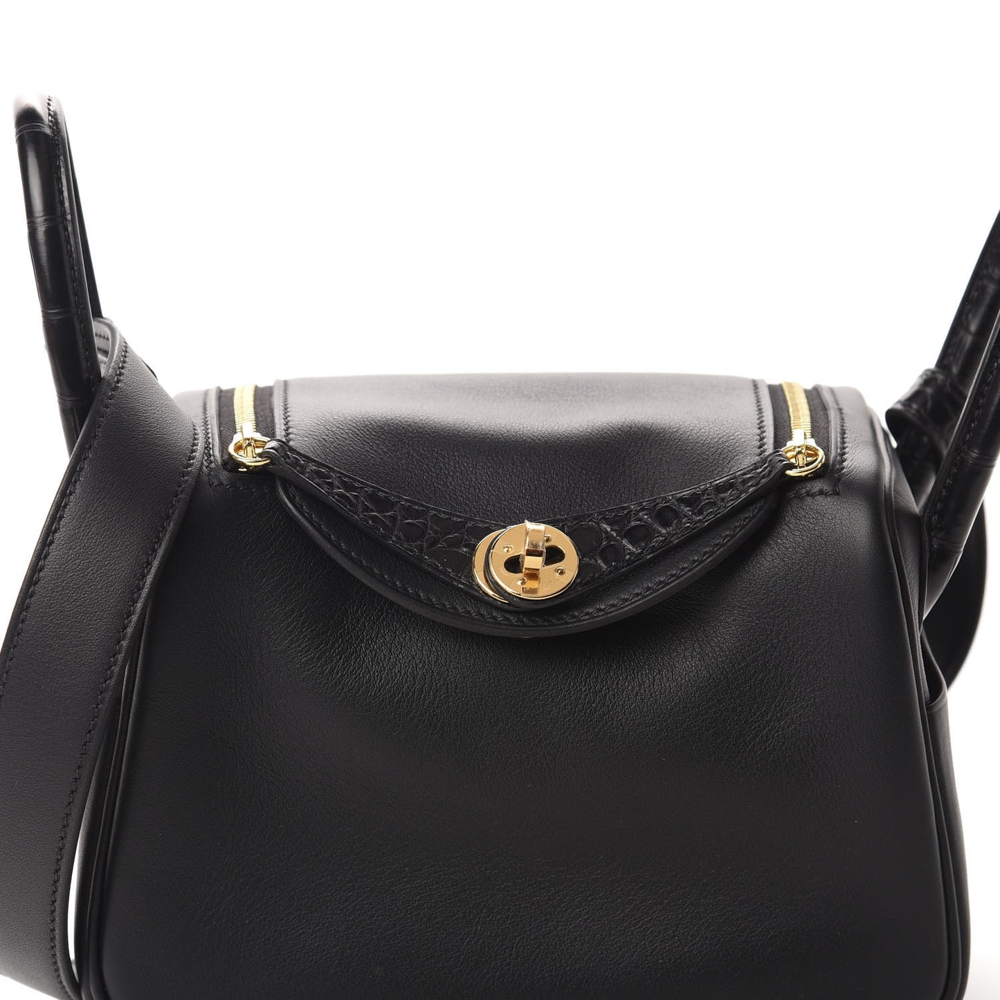 Swift Matte Alligator Mini Touch Lindy 20 Black