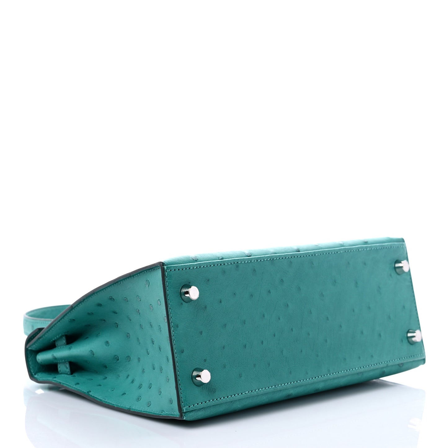 Ostrich Kelly Sellier 25 Vert Verone