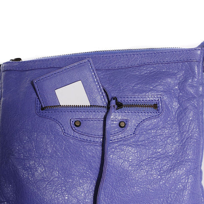 Balenciaga Agneau Classic Hardware Flat Crossbody Mauve 19 of 20