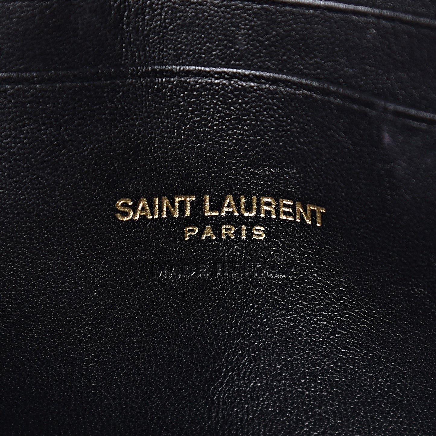 Grain De Poudre Matelasse Monogram Mini Lou Camera Bag Black