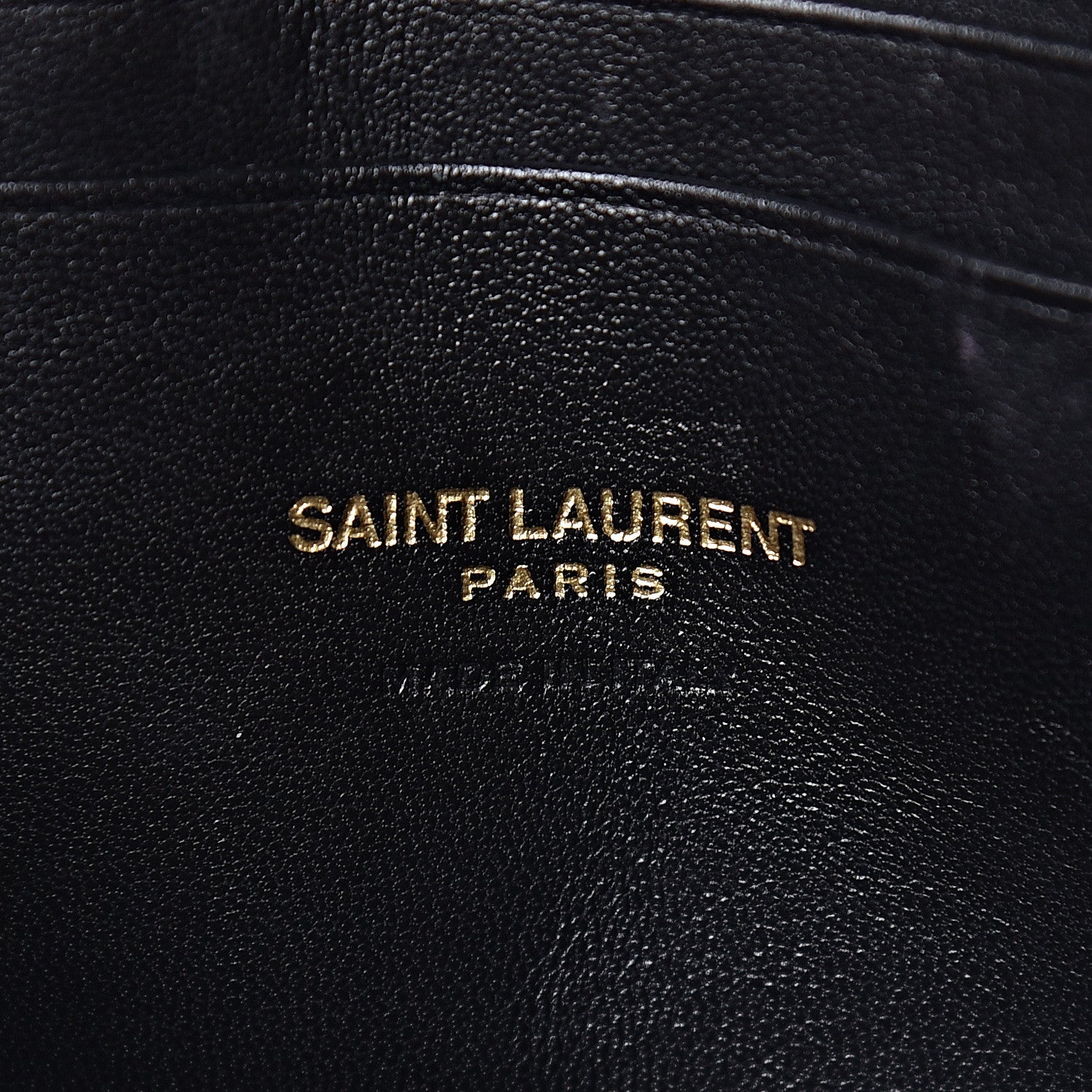 Saint Laurent Grain De Poudre Matelasse Monogram Mini Lou Camera Bag Black 5 of 13