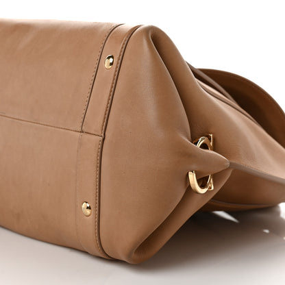 Salvatore Ferragamo Calfskin Suzanna Satchel Yuta 8 of 11