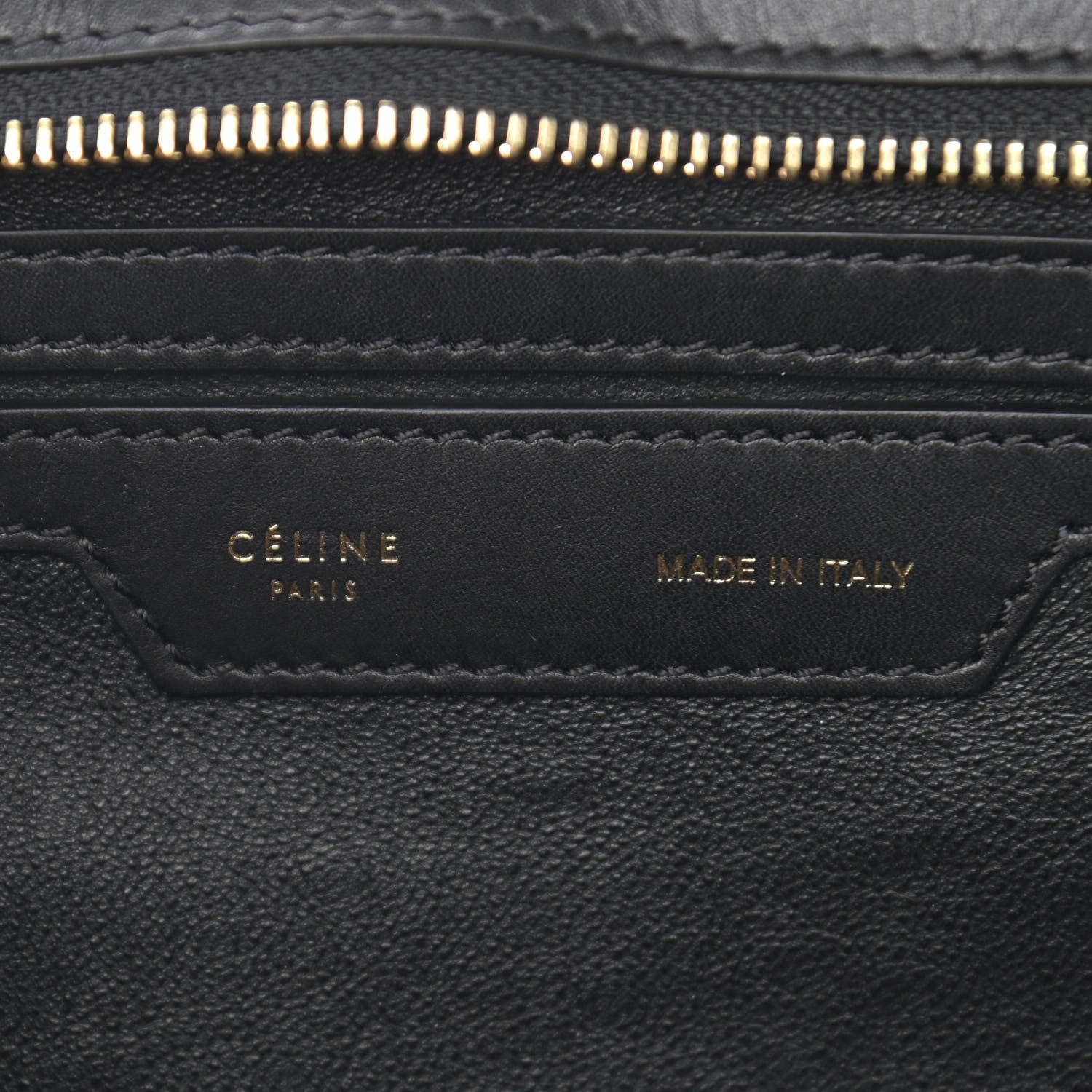 Celine Calfskin Suede Medium Tri-Color Trapeze Grey 6 of 13