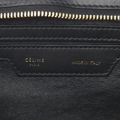 Celine Calfskin Suede Medium Tri-Color Trapeze Grey 6 of 13