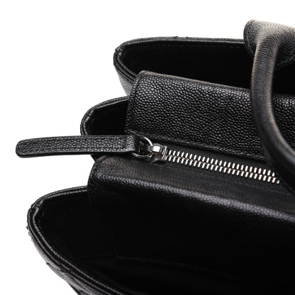 Chanel Caviar Quilted Urban Companion Top Handle Shopping Tote Black 13 of 23