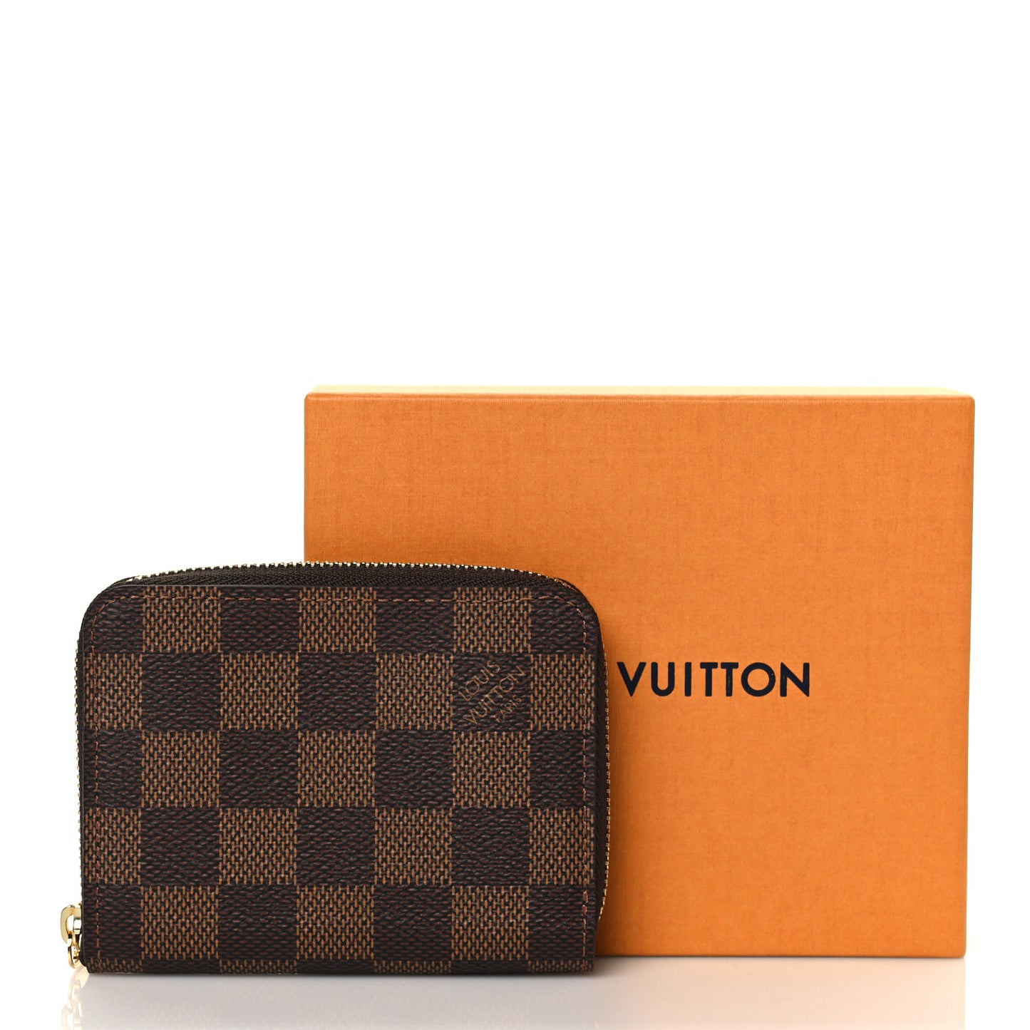 Damier Ebene Zippy Coin Purse
