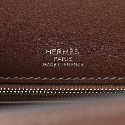 Hermes Toile Swift Verso Kelly Sellier 25 Ecru Rouge Sellier 6 of 11
