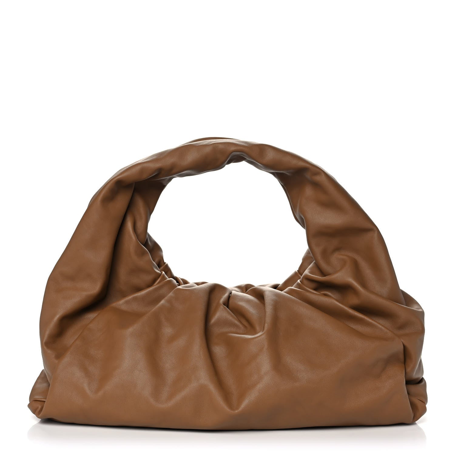 Bottega Veneta Smooth Butter Calfskin Large The Shoulder Pouch Cammello 1 of 11