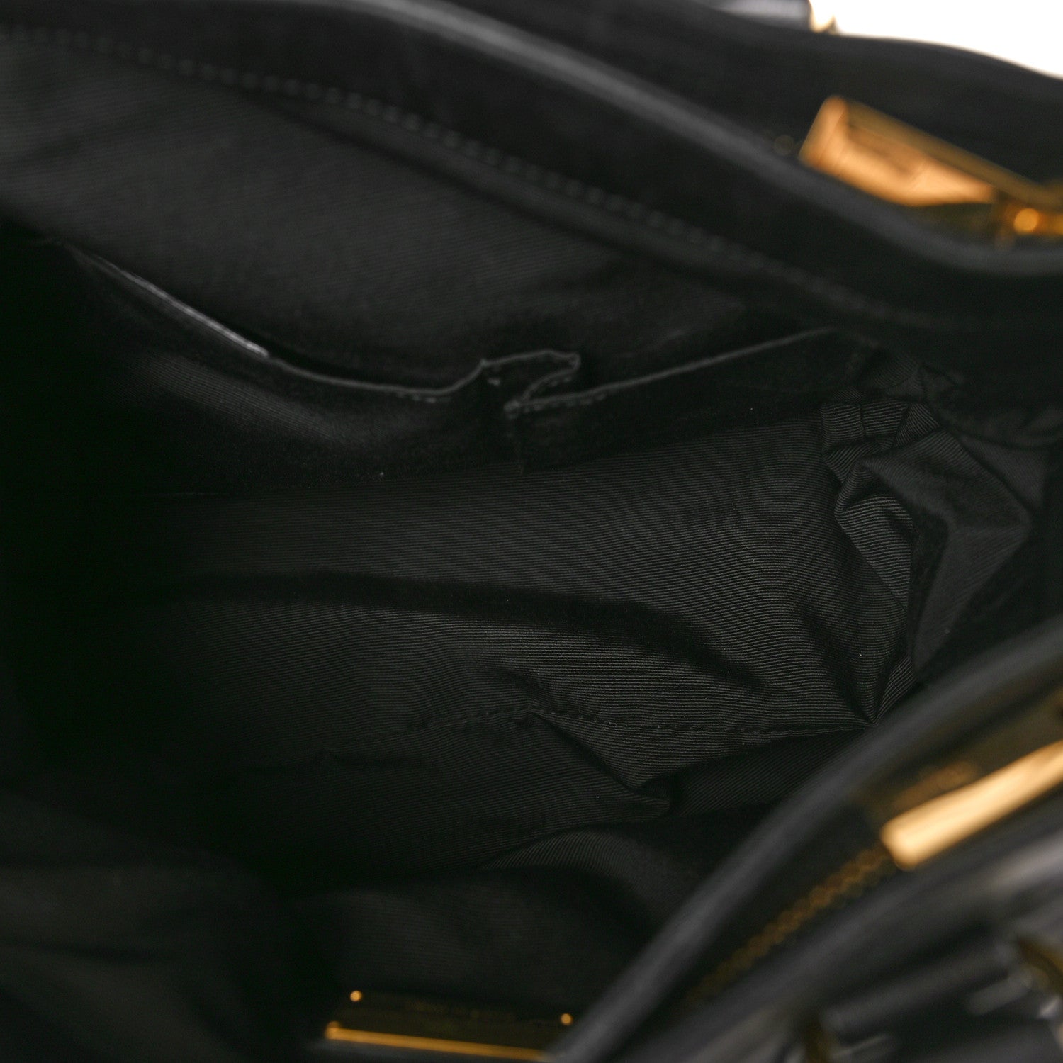 Salvatore Ferragamo Nylon Batik Small Tote Black 5 of 13