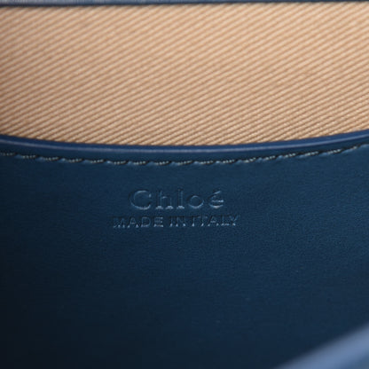 Chloe Calfskin Small Tess Bag Vinyl Blue 7 of 10
