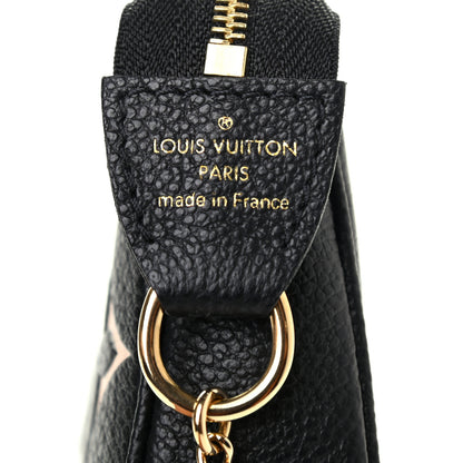 Louis Vuitton Empreinte Monogram Giant Mini Pochette Accessories Black 6 of 6