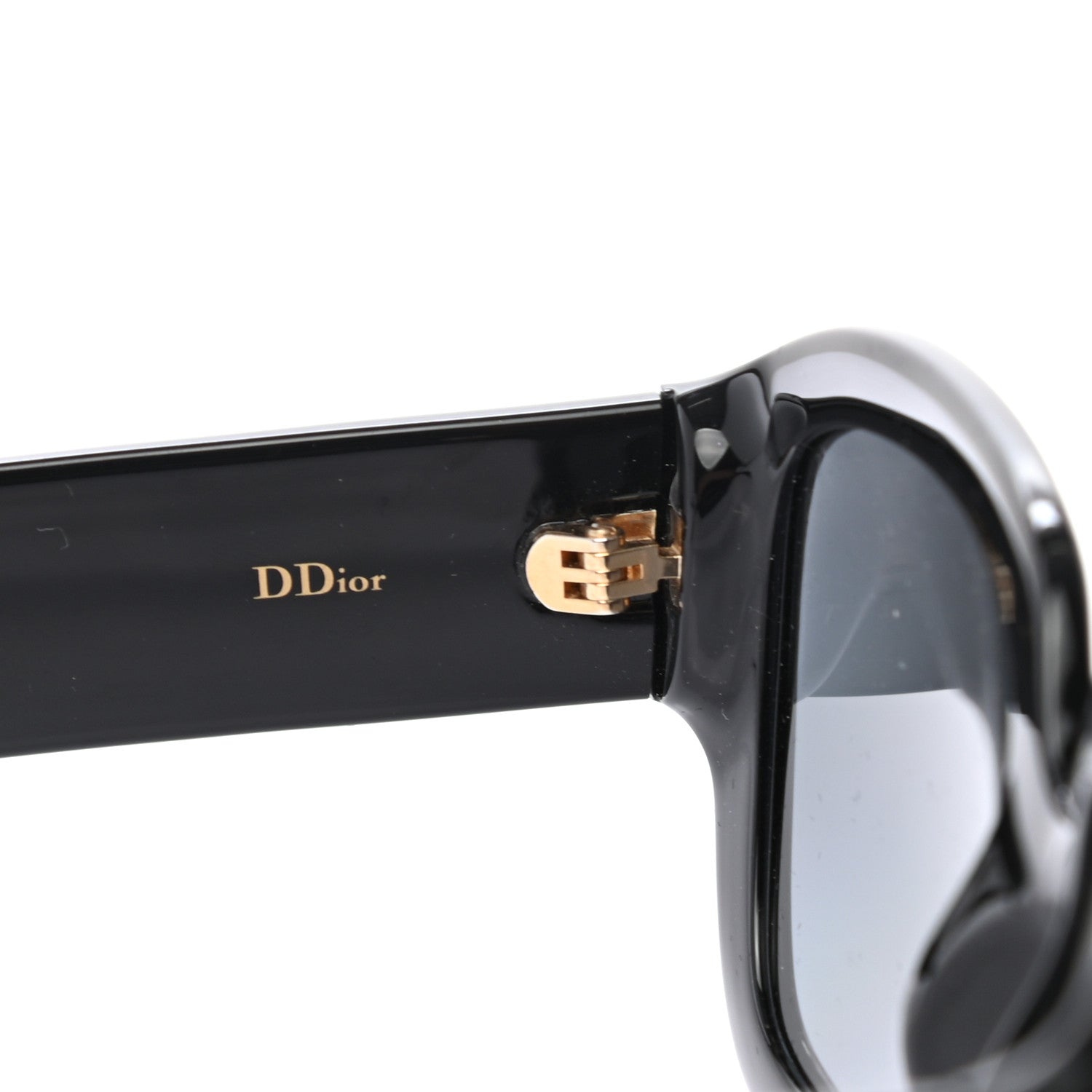 Christian Dior Acetate D Dior Square Sunglasses Black 5 of 7
