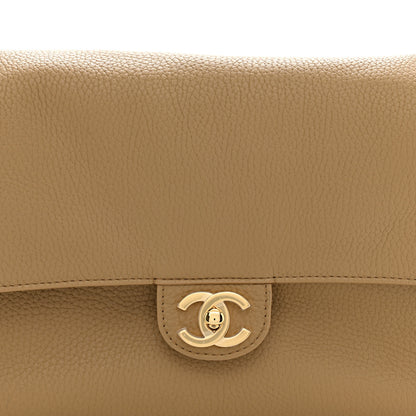 Chanel Grained Calfskin Small Souplissimo Maxi Flap Dark Beige 8 of 11