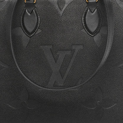 Louis Vuitton Empreinte Monogram Giant OnTheGo MM Black 7 of 9