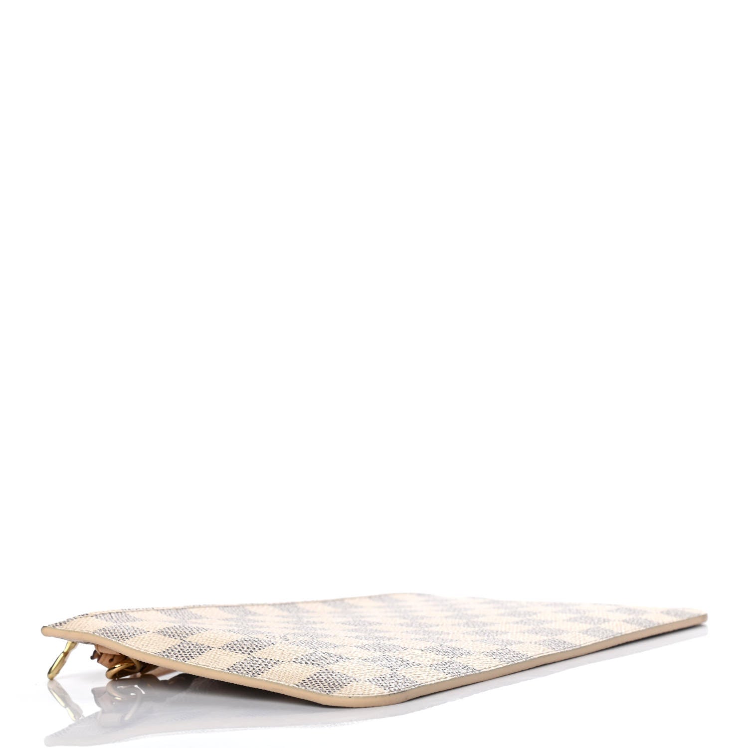 Louis Vuitton Damier Azur Neverfull MM GM Pochette Rose Ballerine 3 of 4
