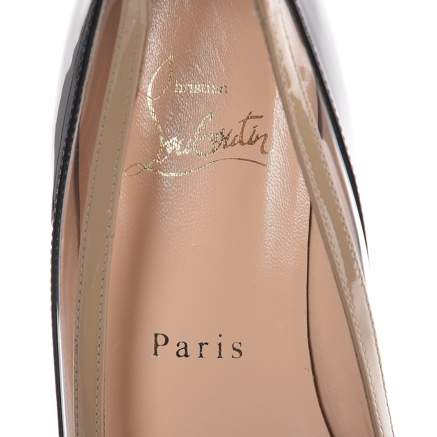 Christian Louboutin Patent Paulina Flats 35 Black 7 of 7