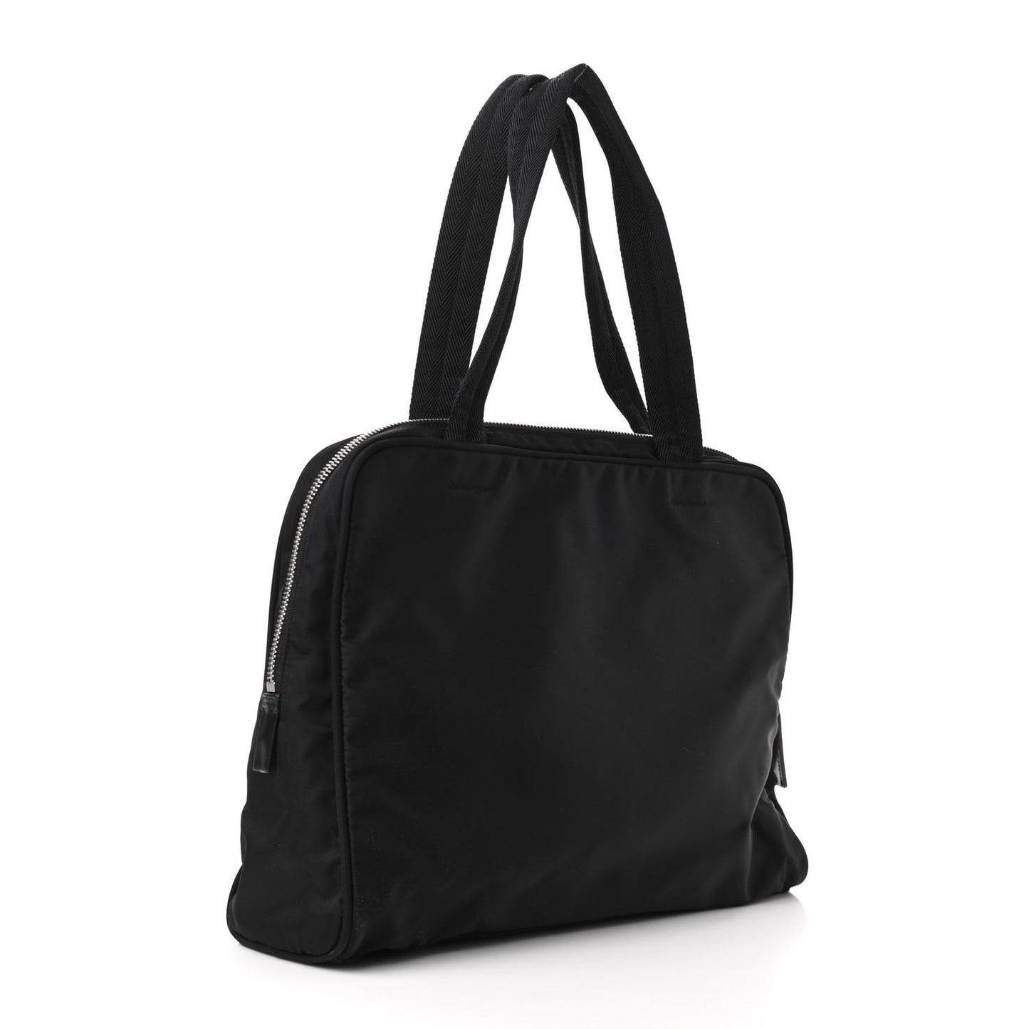 Tessuto Nylon Briefcase Black