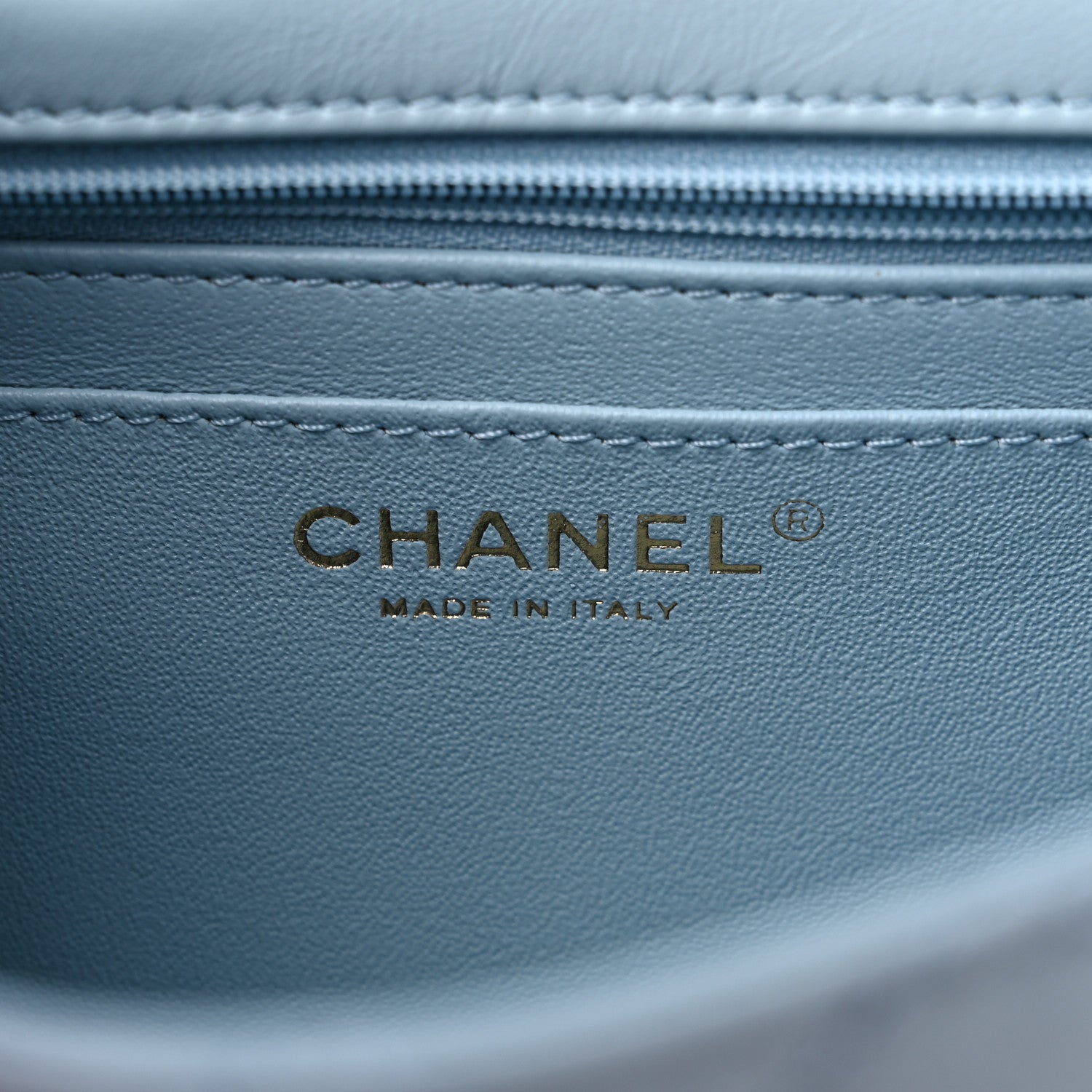 Chanel Aged Calfskin Quilted 2.55 Reissue Mini Flap Blue 6 of 9