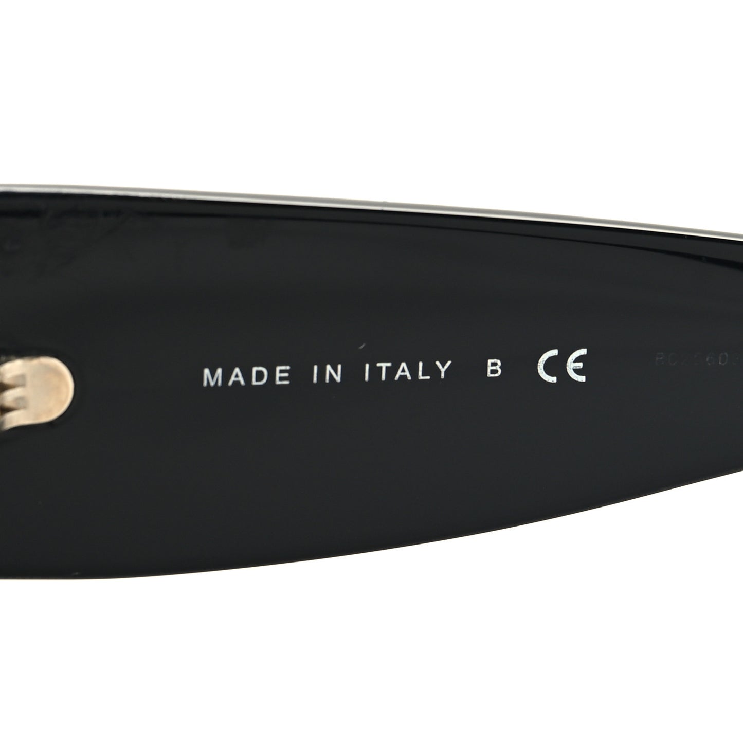 Acetate Rectangle Sunglasses 5435 Black