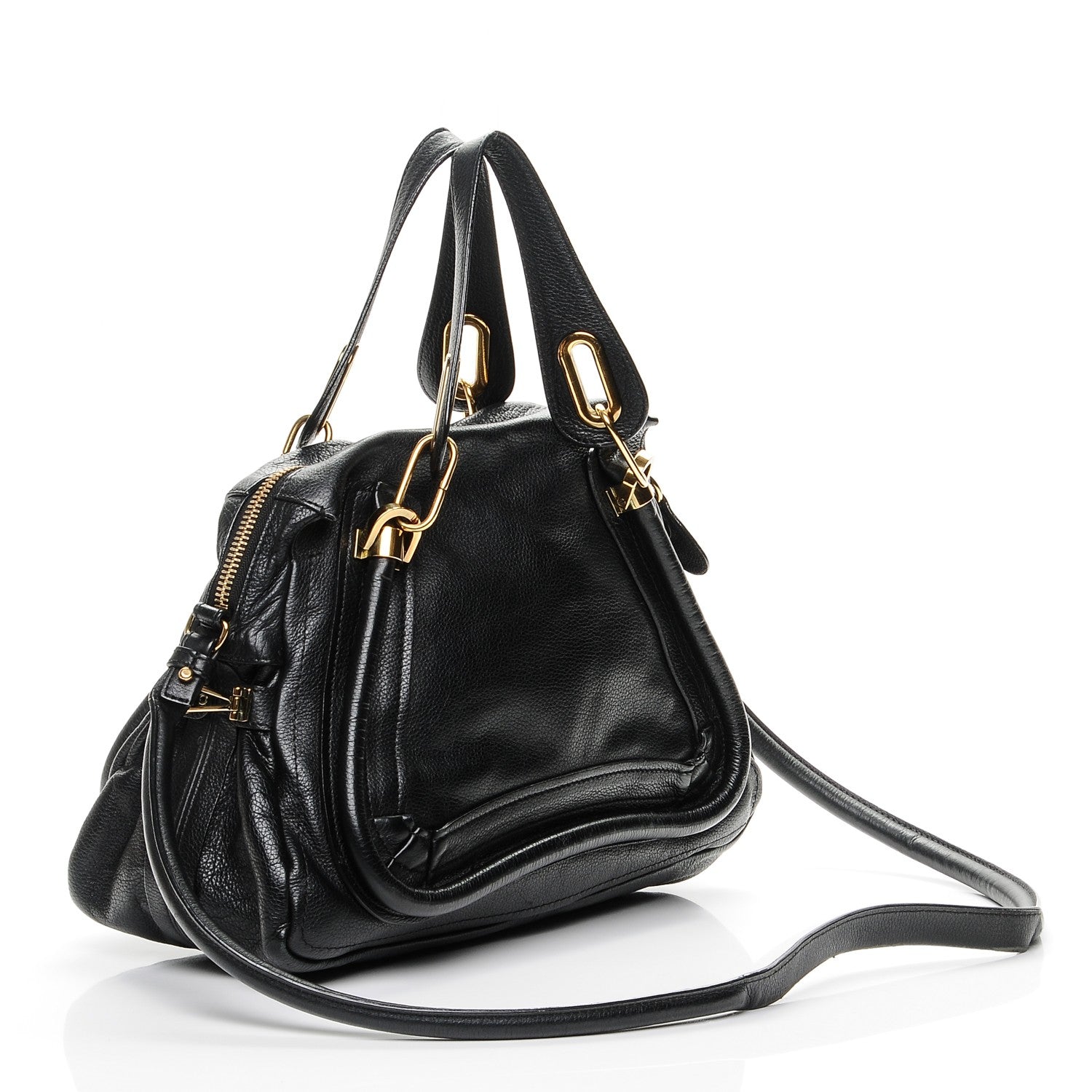 Chloe Calfskin Medium Paraty Black 3 of 7