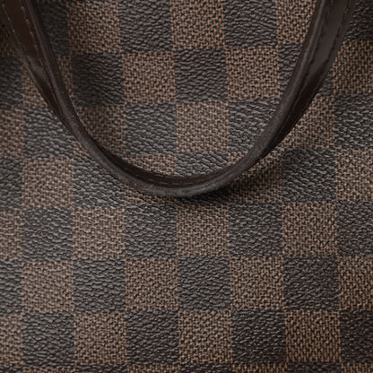 Louis Vuitton Damier Ebene Neo Neverfull MM Rose Ballerine 14 of 16