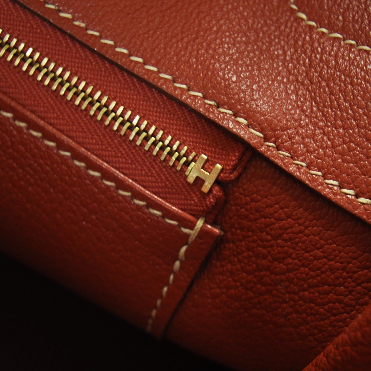 Hermes Togo Birkin 35 Sanguine 9 of 12