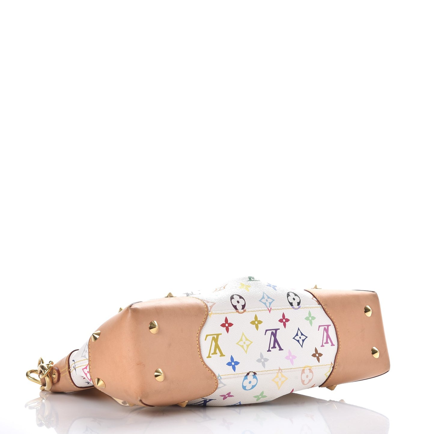 Monogram Multicolor Judy GM White