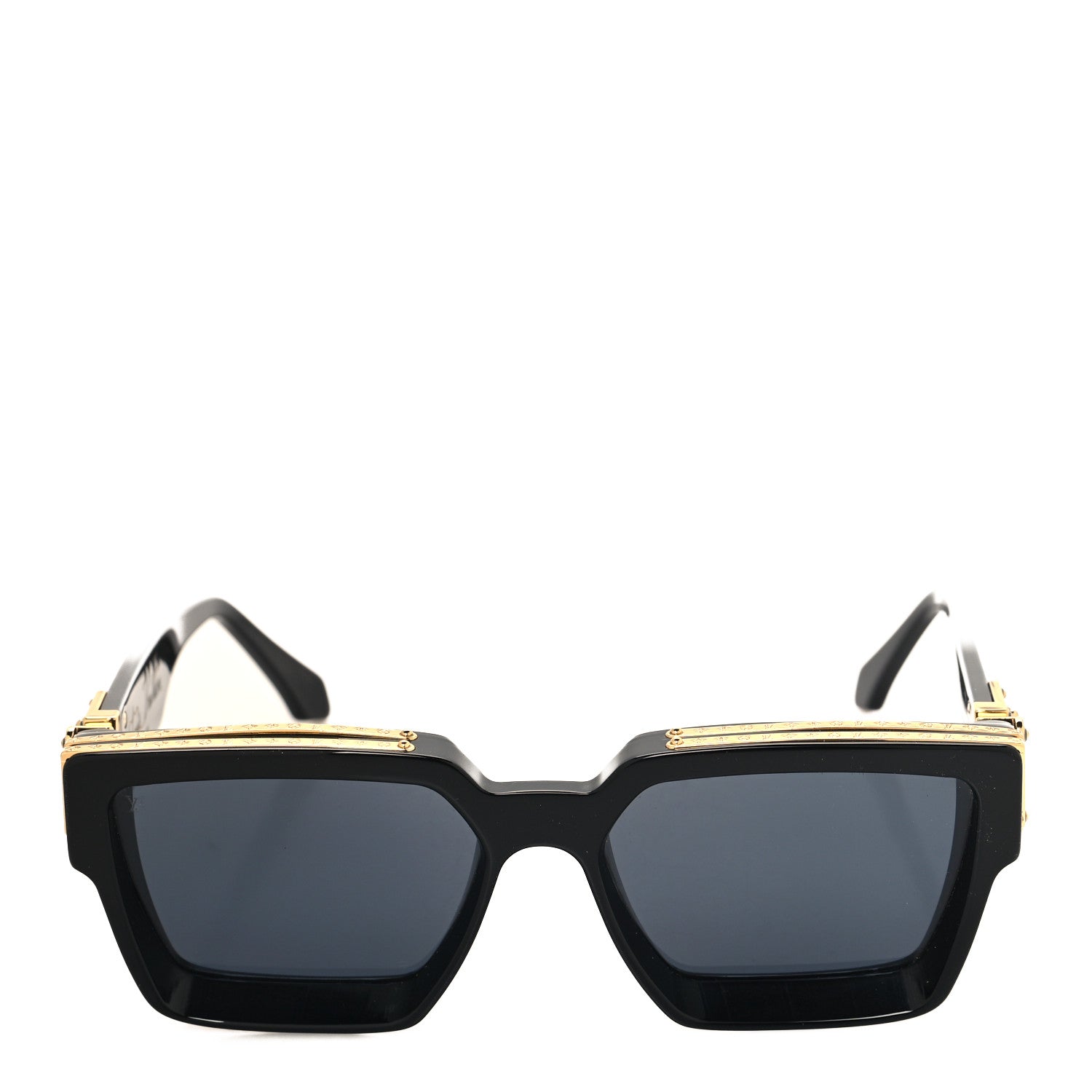Louis Vuitton Acetate 1.1 Millionaires Sunglasses Z1165W Black 2 of 7