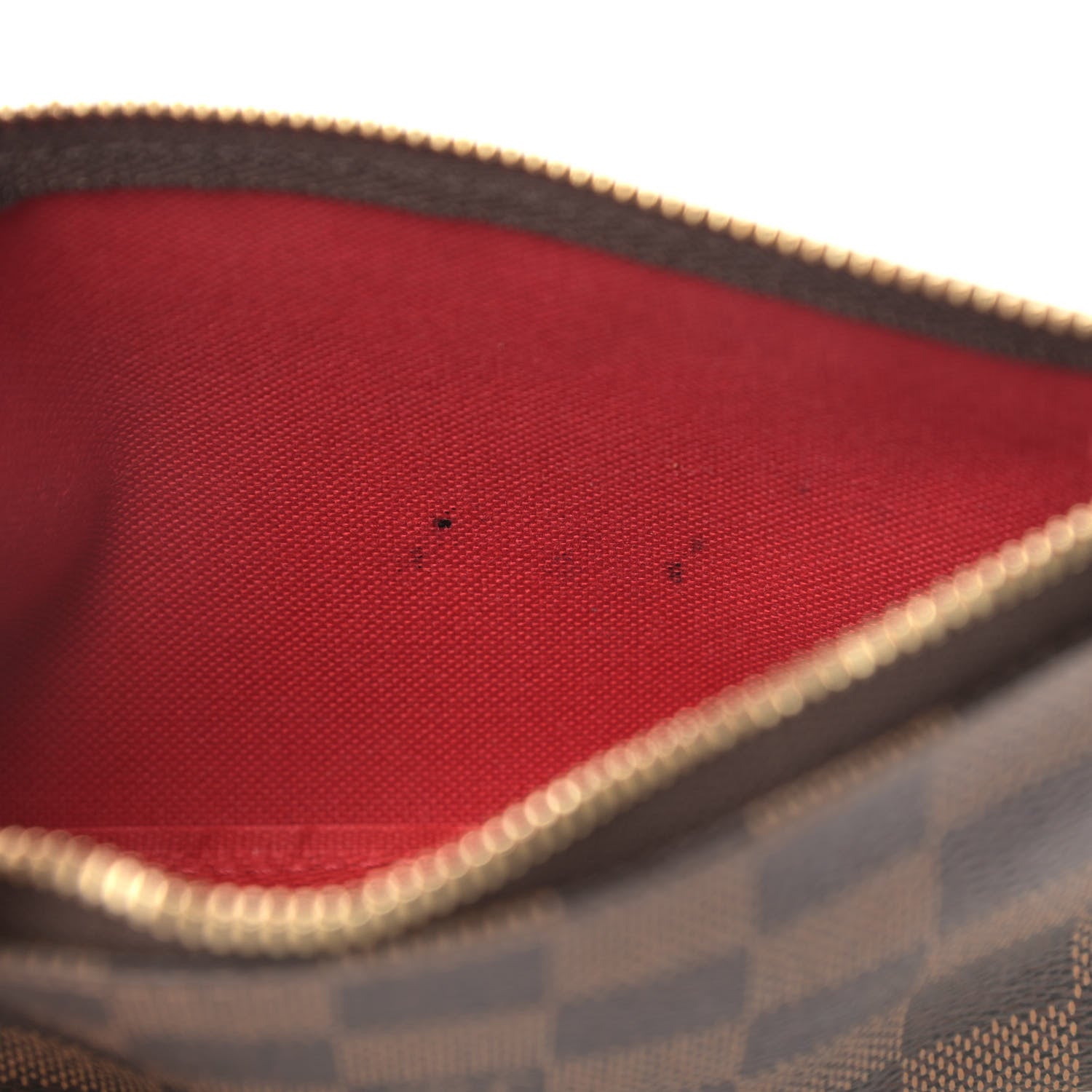 Louis Vuitton Damier Ebene Mini Pochette Accessories 8 of 9