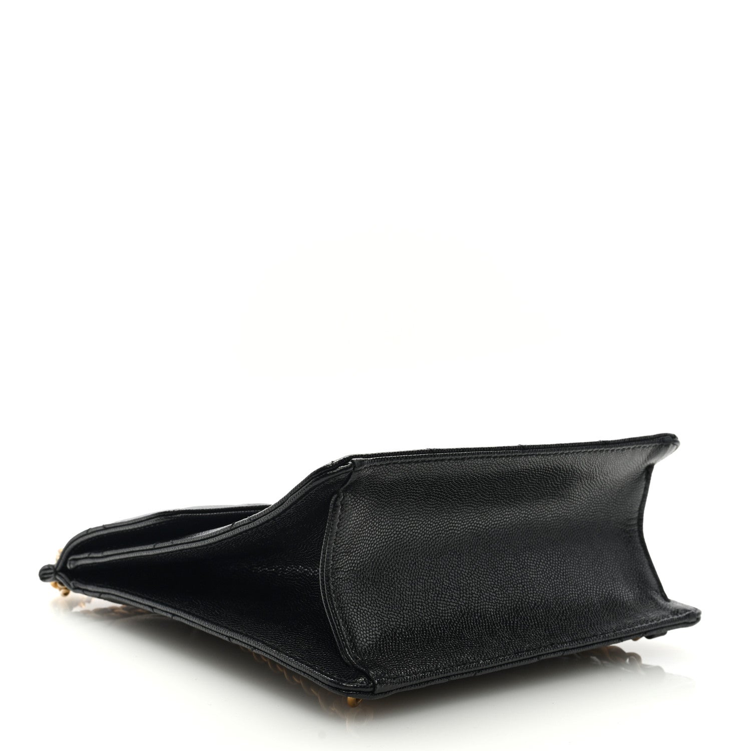 Chanel Caviar Quilted Chain Backpack Black 4 of 9